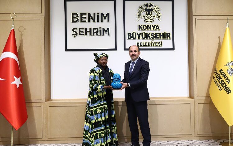 Uganda Büyükelçisi’nden Konya ziyareti