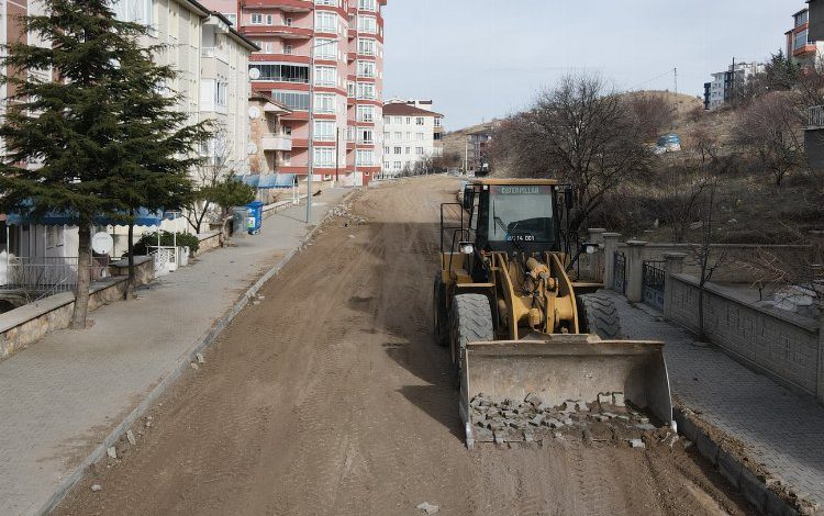 Nevşehir Belediyesi’nden altyapı çalışması