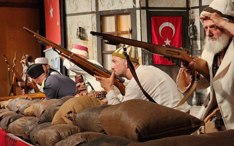 Servetiye Cephesi’ndeki kahramanlık Gölcük’te canlandırıldı