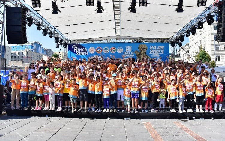 Kayseri Büyükşehir’den özel çocuklara maraton