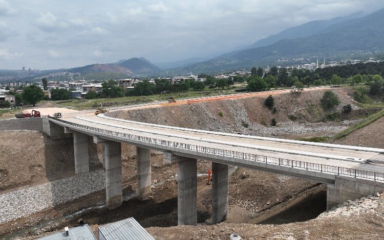 Bursa Balıkdere köprüsünde sona doğru