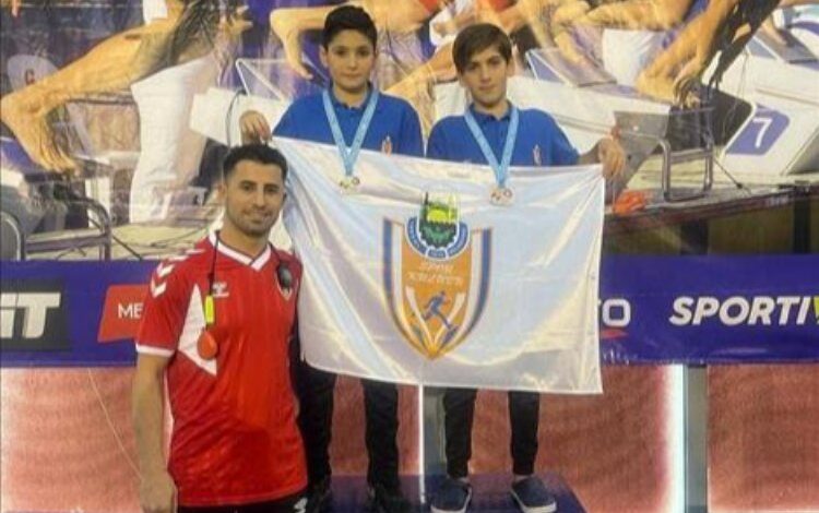 İnegöllü genç yüzücüler madalyalara kulaç attı