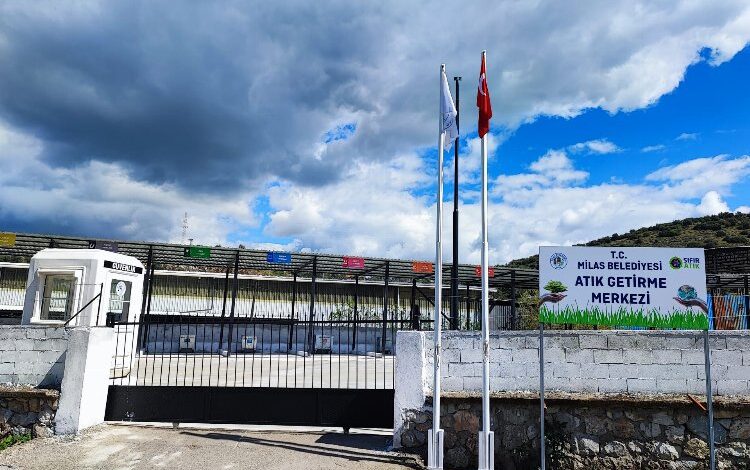 Milas’ta ‘atık getirme merkezi’ faaliyette