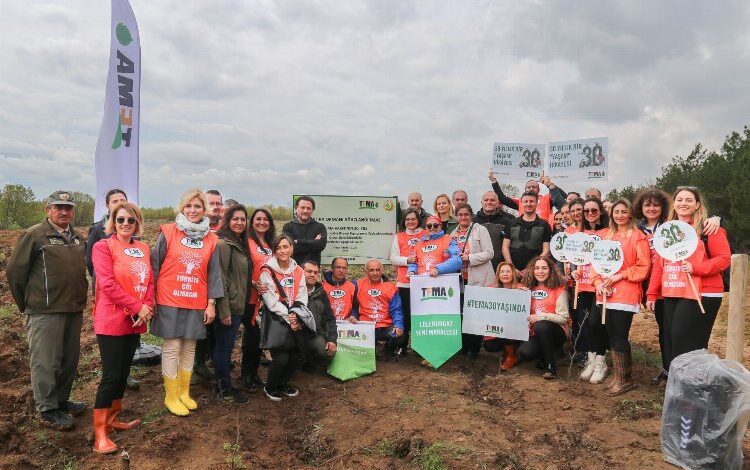 Bağışlar ormana dönüştü Bağışlar ormana dönüştü