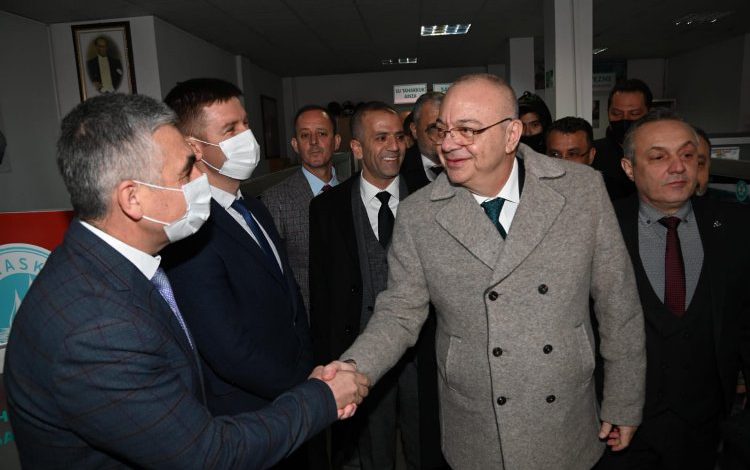 Başkan Ergün, Manisa Demirci’de tarihi projenin maketini inceledi Başkan Ergün, Manisa Demirci’de tarihi projenin maketini inceledi