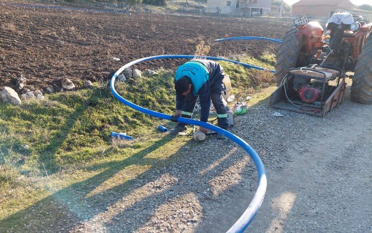 Manisa Selendi’de su sorunu çözüldü