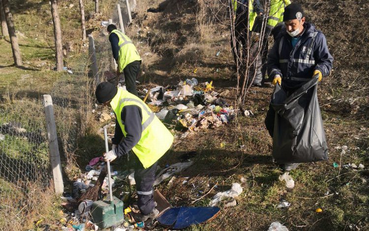 Kütahya’nın her noktası temizleniyor Kütahya’nın her noktası temizleniyor