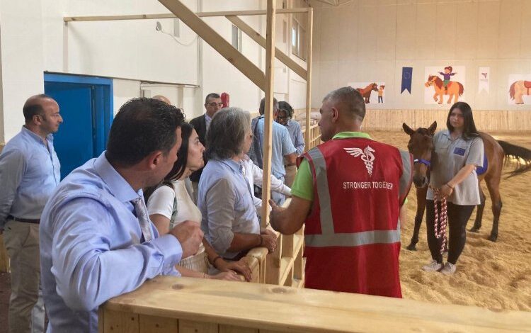 AB destekli İzmir Hippoterapi Merkezi misafirlerini ağırlamaya hazır AB destekli İzmir Hippoterapi Merkezi misafirlerini ağırlamaya hazır