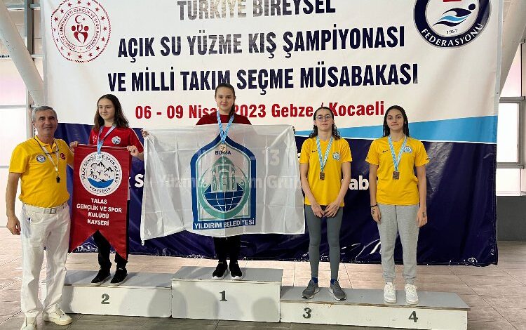 Bursa Yıldırım’ın altın kulaçlarından 15 madalya Bursa Yıldırım’ın altın kulaçlarından 15 madalya