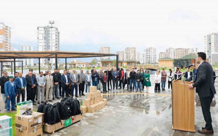 Diyarbakır’da besicilere ekipman desteği