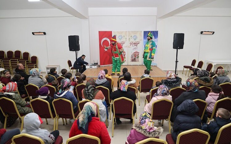 Kayseri Talas’ta rengarenk ramazan