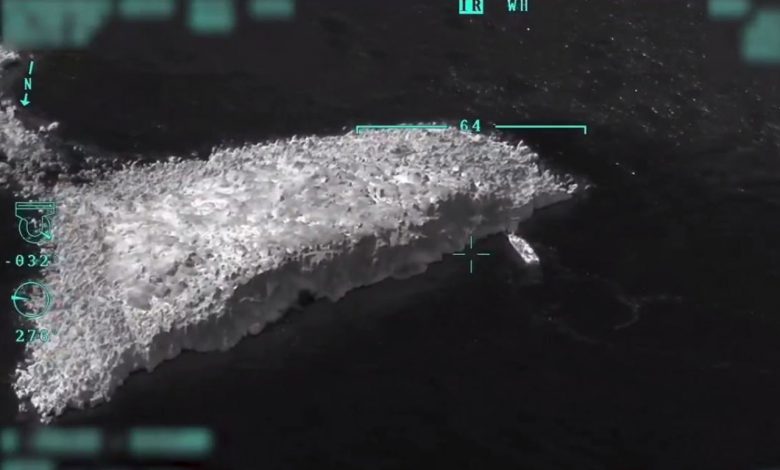 Yunanistan’ın göçmenleri ölüme terk ettiği anlar İHA’lar tarafından görüntülendi