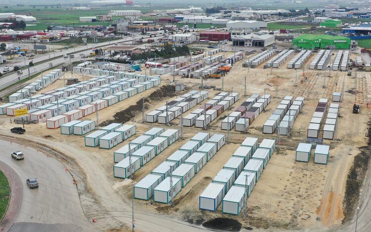 Hatay’da Konya’nın 349 konteyneri tamamlandı Hatay’da Konya’nın 349 konteyneri tamamlandı