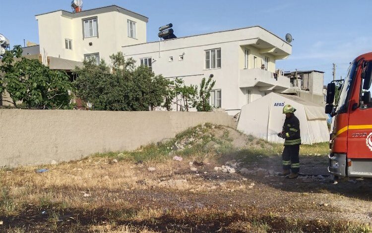 Manisa İtfaiyesi afet bölgesinde yoğun mesaide