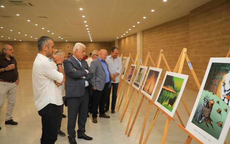Muğla’da ‘eğitim’ temalı karikatür yarışması Muğla’da ‘eğitim’ temalı karikatür yarışması