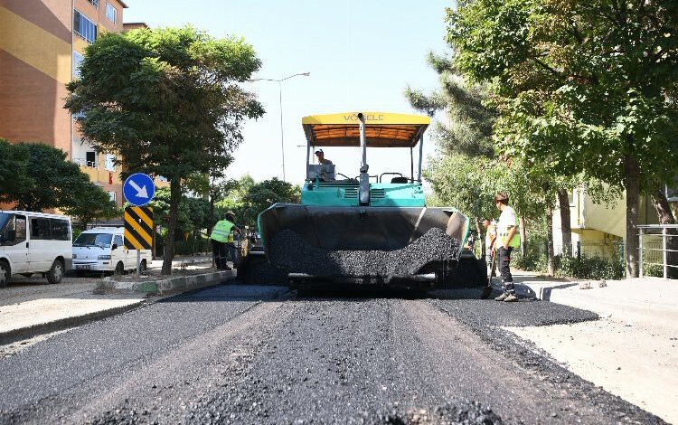 Çayırova’da asfalt seferberliği tam gaz Çayırova’da asfalt seferberliği tam gaz