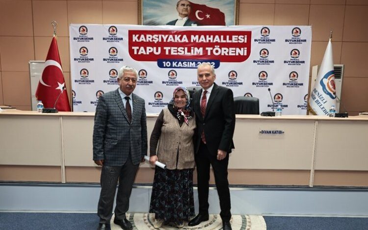 Denizli’de tapu krizi çözüldü Denizli’de tapu krizi çözüldü