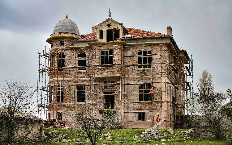 Mehmet Ağa Konağı’na tarihi dokunuş Mehmet Ağa Konağı’na tarihi dokunuş