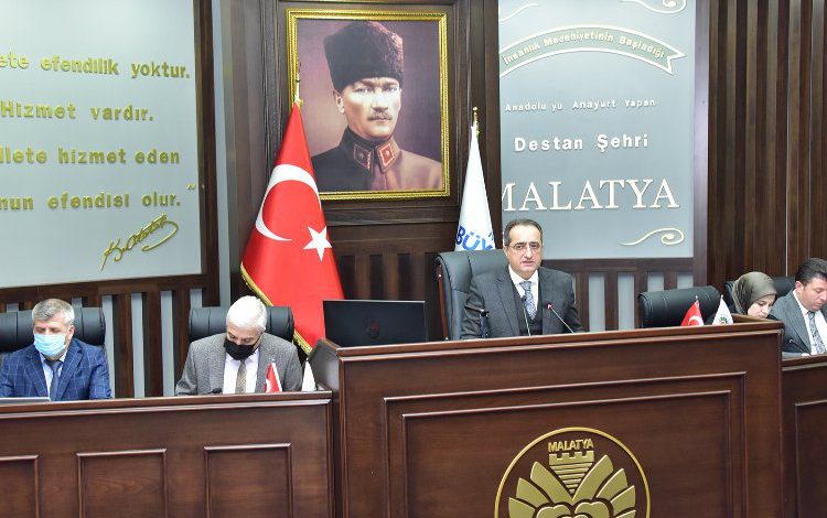 Malatya Büyükşehir  Belediye Meclisi Şubat ayı toplantısı yapıldı