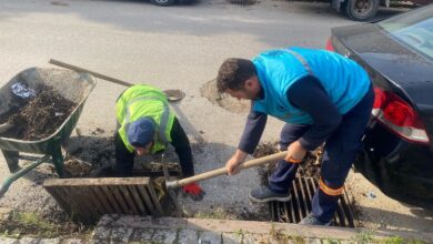 Manisa Şehzadeler’de ızgara temizliği