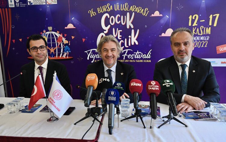 Üç ülkenin ‘Çocuk ve Gençlik Tiyatroları’ Bursa’da buluşacak