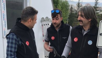 Kayseri’den Elbistan’a 100 konteyner