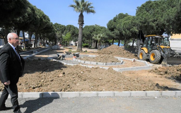 Abidin Dino Parkı baştan sona yenileniyor Abidin Dino Parkı baştan sona yenileniyor