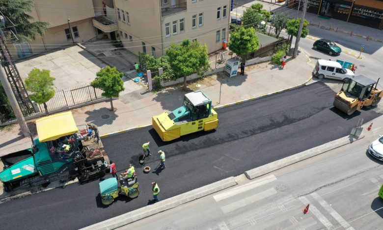 Kocaeli Darıca’nın yol konforu arttırılıyor