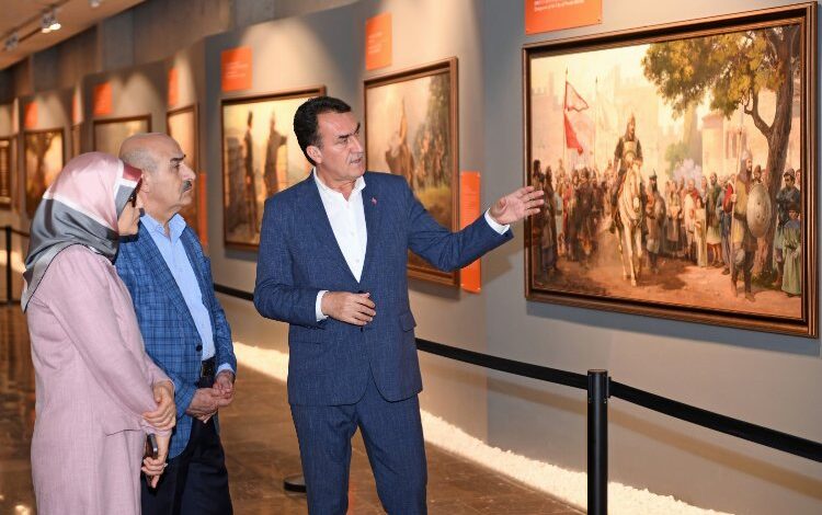 Bursa Valisi Demirtaş’tan Panorama 1326’ya ziyaret Bursa Valisi Demirtaş’tan Panorama 1326’ya ziyaret