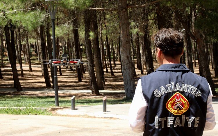 Gaziantep ormanlar için 7/24 nöbette
