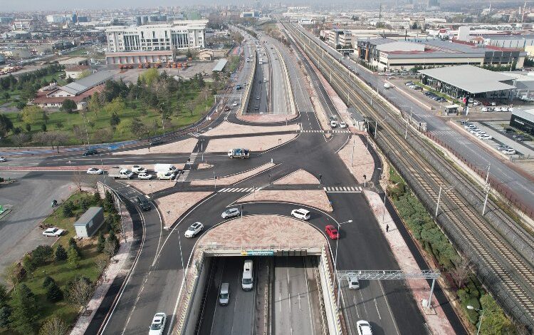 Konya’da trafiği rahatlatacak düzenleme tamamlandı Konya’da trafiği rahatlatacak düzenleme tamamlandı