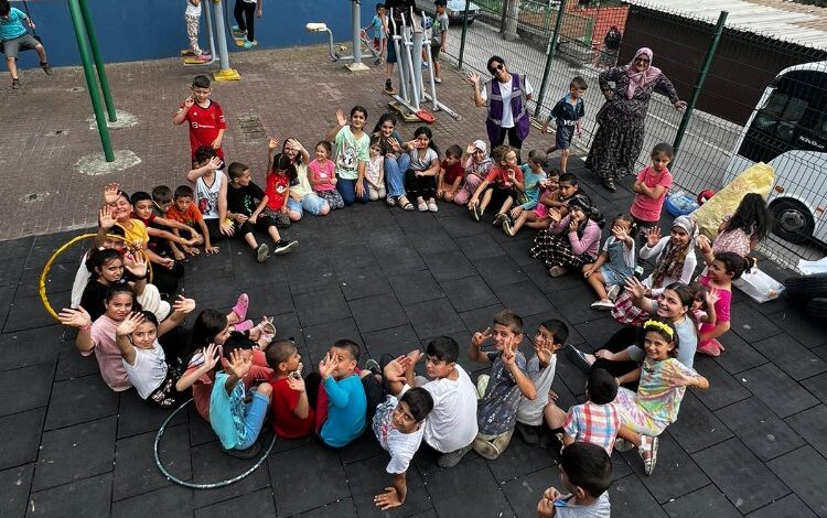 İzmitli minikler yaz tatili boyunca doyasıya eğlendi