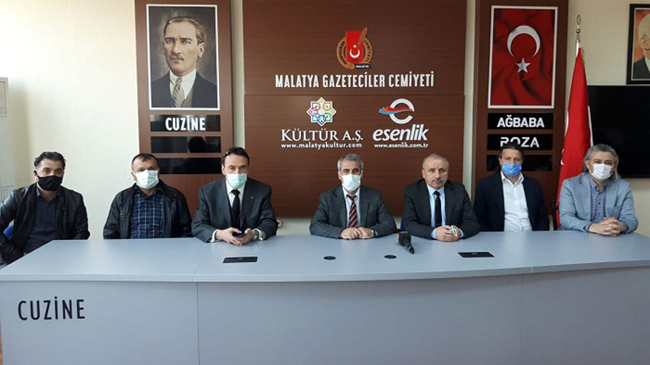 Malatya’da Kızılay’dan gazetecilere ziyaret