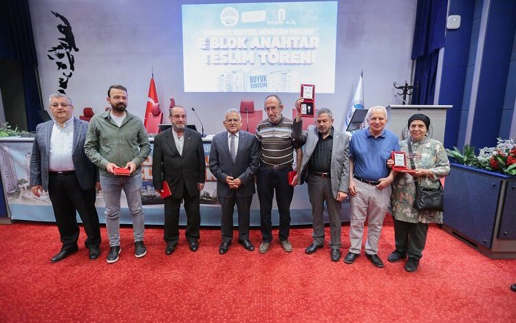 Kayseri Sahabiye Kentsel Dönüşüm’de anahtar teslimi Kayseri Sahabiye Kentsel Dönüşüm’de anahtar teslimi