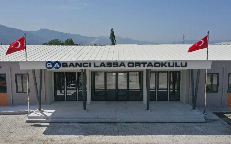 Sabancı Vakfı’ndan rekor sürede Hatay’da okulları açtı