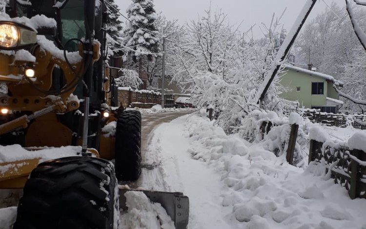 Bursa Osmangazi’de ‘kar’ teyakkuzu