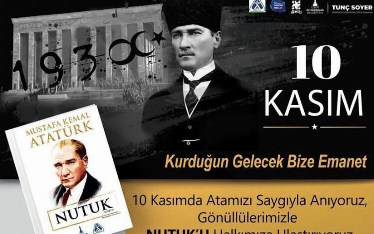 İzmir’den Atatürk için unutulmayacak program