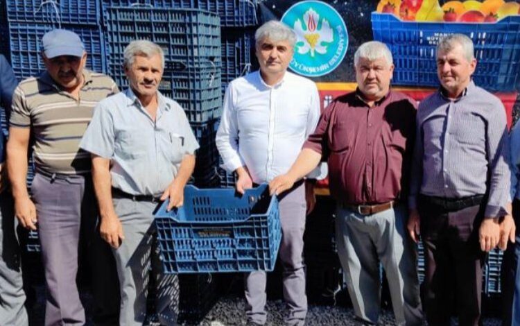 Manisa Kırkağaçlı üreticiler de kasalarına kavuştu Manisa Kırkağaçlı üreticiler de kasalarına kavuştu