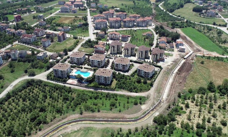 Kocaeli Gölcük Batakdere artık düzenli akacak