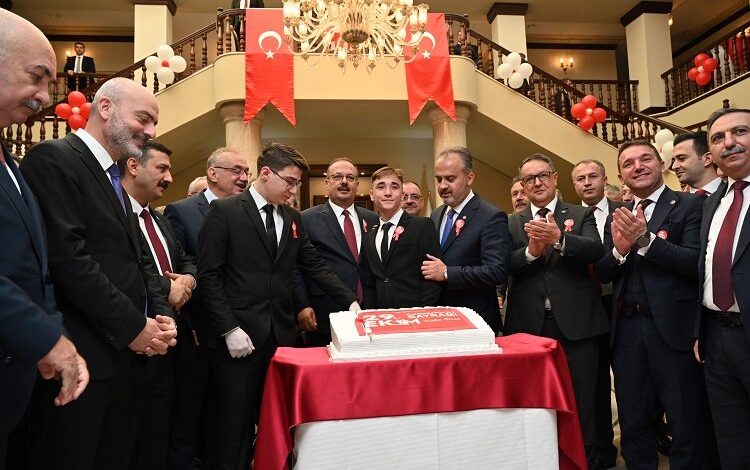 Bursa’da Cumhuriyet Bayramı coşkusu