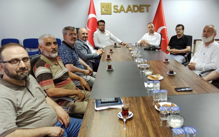Bursalı Demokratlardan ‘Saadet’ ziyareti