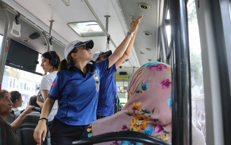 Manisa’da toplu taşımada ‘klima’ denetimi Manisa’da toplu taşımada ‘klima’ denetimi