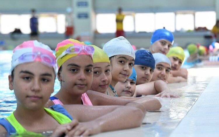 Bursa Osmangazi havuzları cıvıl cıvıl Bursa Osmangazi havuzları cıvıl cıvıl