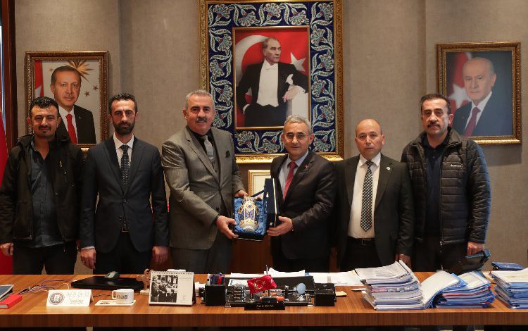 Kütahya Belediye Başkanı Işık’a nezaket ziyareti