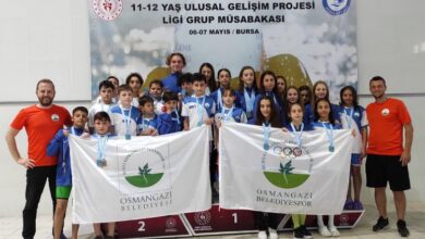 Osmangazili kulaçlar Bursa’ya damga vurdu