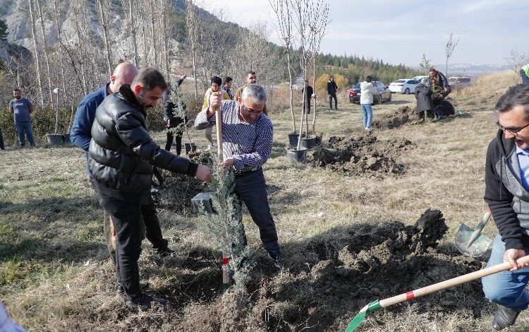 Kütahya Belediyesi’nden ağaçlandırma etkinliği Kütahya Belediyesi’nden ağaçlandırma etkinliği