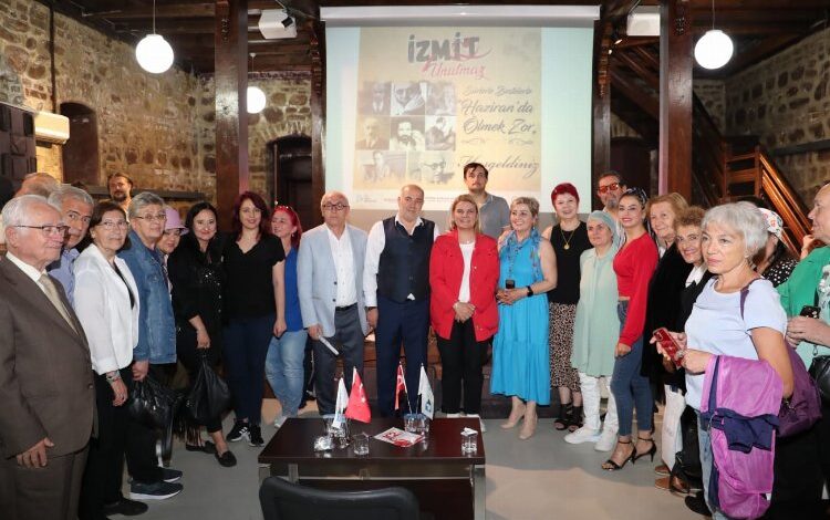 İzmit usta şairleri unutmadı