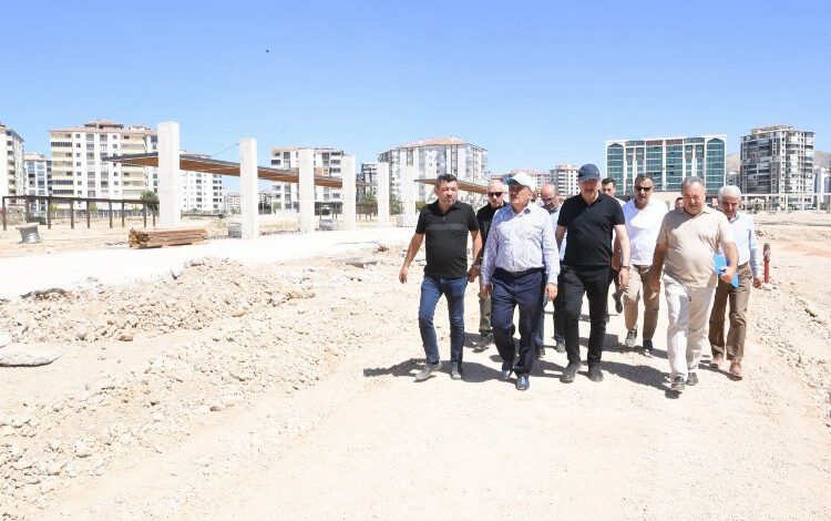 Malatya’ya 100. Yıl Parkı yakışacak Malatya’ya 100. Yıl Parkı yakışacak