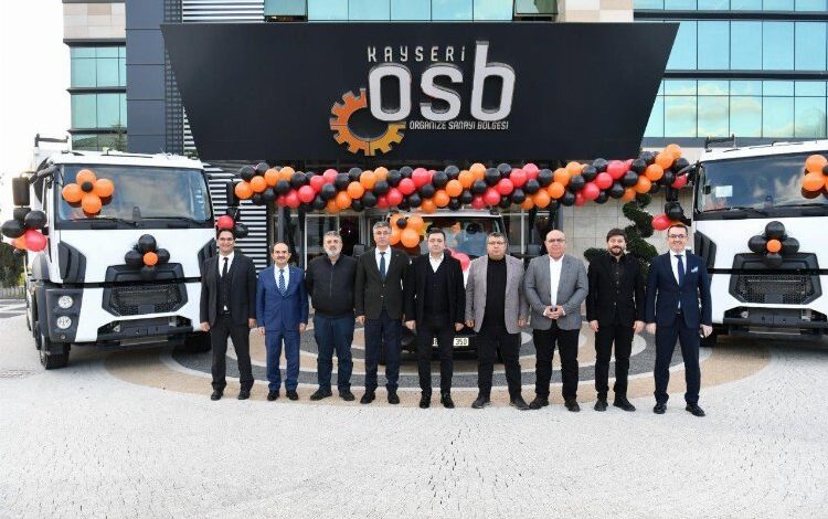 Kayseri OSB’nin araç filosuna 6 taze kuvvet