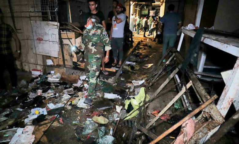 Bağdat’taki halk pazarındaki saldırıyı DEAŞ üstlendi